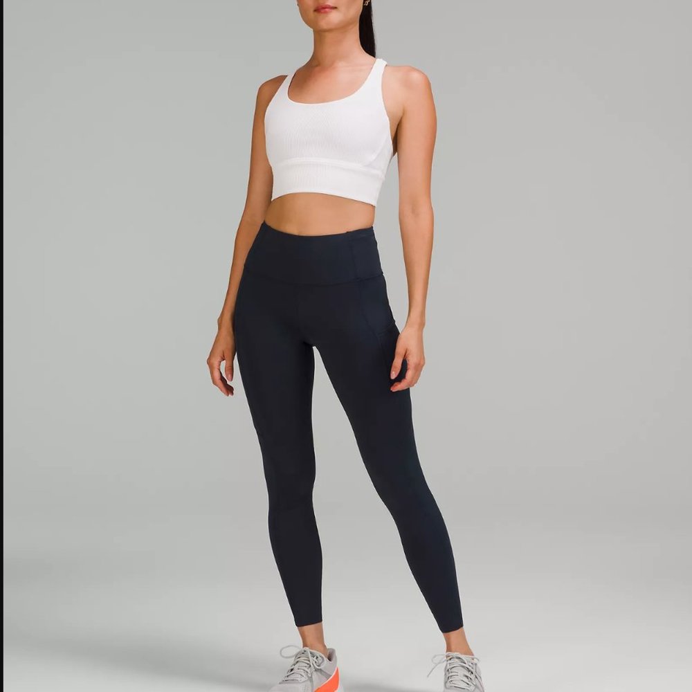 Lululemon Fast and Free Tights Navy